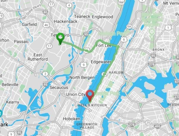 Teterboro airport from/to Manhattan